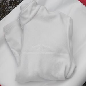 Duck Head Men's Zip Up Sweater In Soft White Sz.L (XX-60)